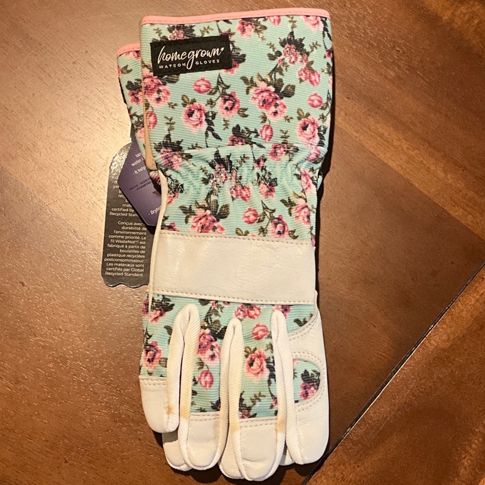 Watson Medium Floral Gardening Gloves - Picture 3 of 3